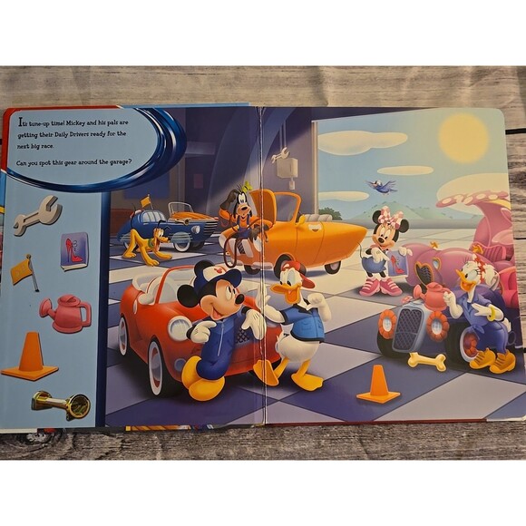 Disney - Mickey and the Roadster Racers - Go, Go, Go! First Look and Find Book - Picture 4 of 6